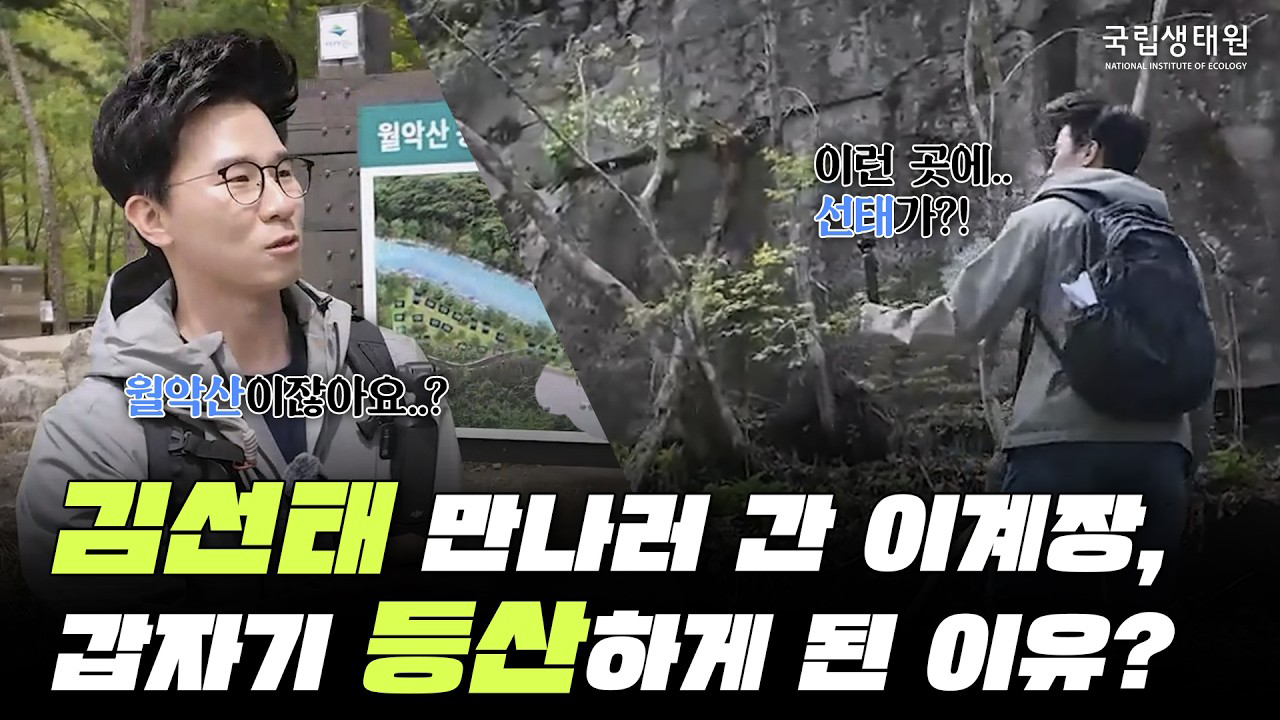  (멘붕) 홍보의 신 '김선태' 만나려다 갑자기 등산하게 된 사연