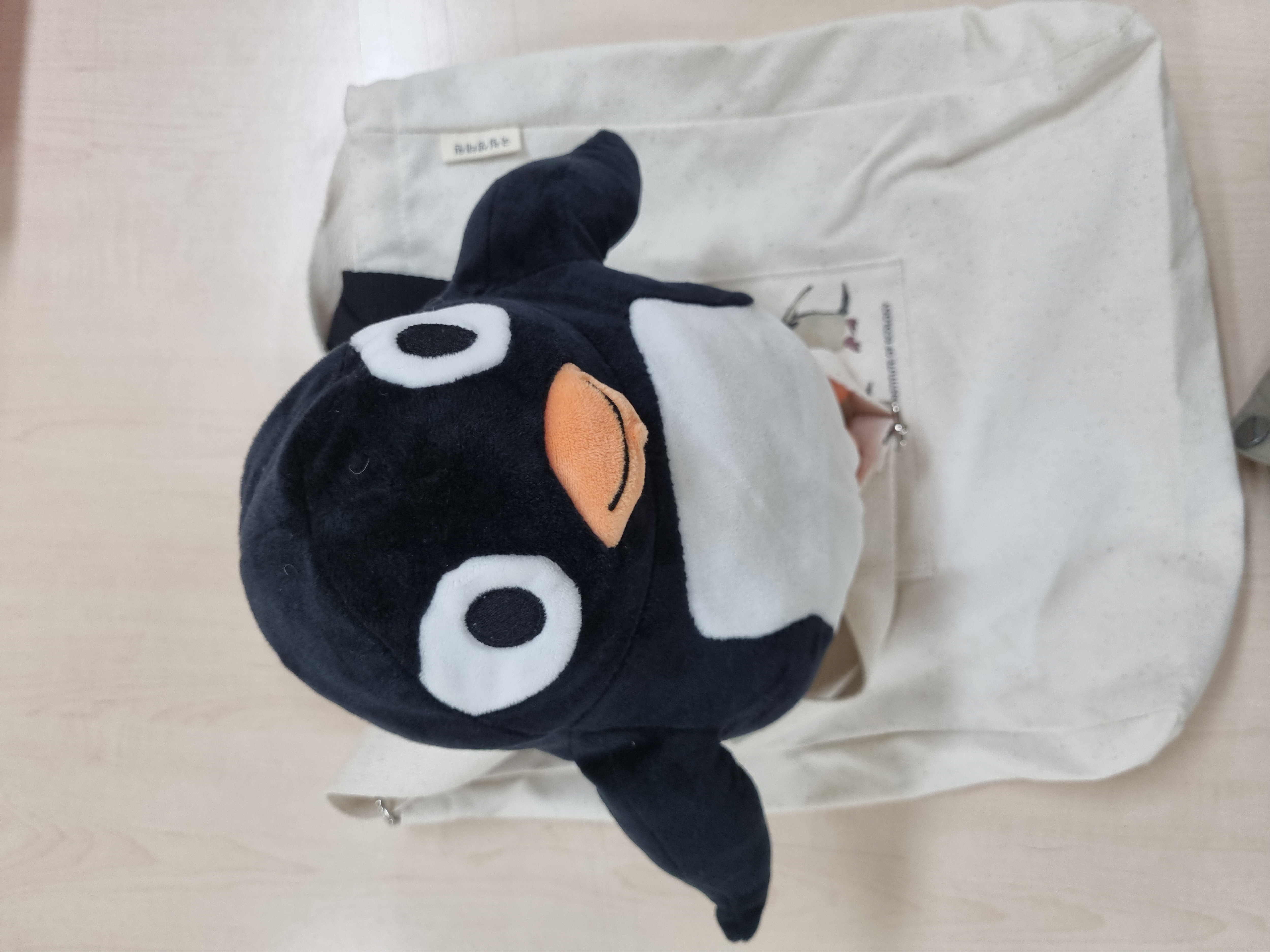 에코백+펭귄인형_1