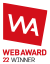 WEB AWARD 22 WINNER