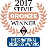 2017 STEVIE BRONZE WINNER INTERNATIONAL BUSINESS AWARDS